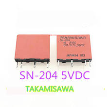 HOT 5VDC relay SN-204  SN204 5V TAKAMISAWA  SN 204 5VDC 5V DC5V 4PIN 2024 - buy cheap