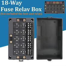 LEEPEE 15 Way Fuse Relay Box Block Holder Circuit Protector Terminal Black Car Auto Replacement Part 2024 - buy cheap