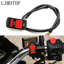 Universal Motorcycle Switches Connector Handlebar Switches ON/OFF Button For Honda cbf 600 600f cbr 600 f 650f 900 rr 250 r 500r 2024 - buy cheap