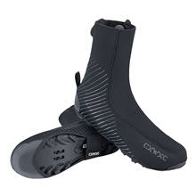 Funda impermeable para botas de ciclismo, Protector de zapatos cálido para MTB, Material de goma de poliéster, terciopelo resistente y resistente al desgaste 2024 - compra barato