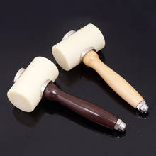 T shape hammer for leather carving  Punching Printing Engraving Drilling Tools  Leather Craft Nylon beat 2024 - buy cheap