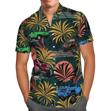 Hawaii Shirt Hawaiian beach summer Flower Car Printed 3d Men's Shirt Harajuku Tee hip hop shirts 06 2024 - buy cheap