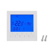 220V Gas Boiler Heating Thermostat Room Temperature Controller Regulator Weekly 2024 - buy cheap