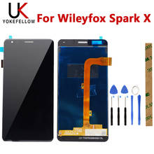 100% Tested LCD Display For Wileyfox Spark X LCD Display Screen With Touch Screen Assembly 2024 - buy cheap