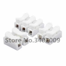 10Pcs CH-2 CH-3 Spring Wire Quick Connector 2P 3P Electrical Crimp Terminals Block Splice Cable Clamp Easy Fit Led Strip 2024 - buy cheap
