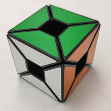 Lanlan edge-cubo vazio com torção, quebra-cabeça preto/branco, brinquedo educacional, presente, envio direto 2024 - compre barato