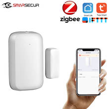 Tuya Zigbee Door/window Sensor Door Contact Sensor Smart Home Alarm Sensors 2024 - buy cheap