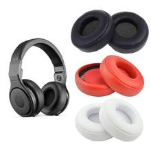 1 par de almohadillas de cuero reemplazadas, funda de cojín para los oídos para Beats By Dr. Dre Pro, accesorios para auriculares de desintoxicación 2024 - compra barato