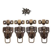 Boxes Duckbilled Metal Toggle Latch Catch Hasp Bronze Tone 4PCS 2024 - buy cheap