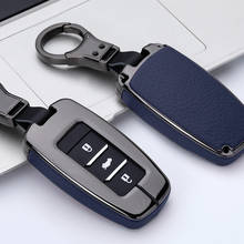 Leather Car Key Case Cover Protection for Changan Eado CS35 CS75 Oushang A600 A800 Raeton CS15 V3 V5 V7 Keychain Key Cover 2024 - compre barato