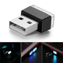 Luz LED de ambiente con USB para coche, accesorios para Peugeot 206, 207, 208, 301, 307, 308, 407, 408, 508, 607, 2008, 3008, 4008, 1 ud. 2024 - compra barato