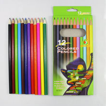12Color Colored Pencil Children Oily Color Lead Painting Colour Non-Toxic Colored Pencil Painting Art School Supplies Stationery 2024 - buy cheap