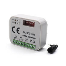 universal 9-30V Rolling code remote control receiver for MULTI Frequency 300-900MHZ 2024 - buy cheap