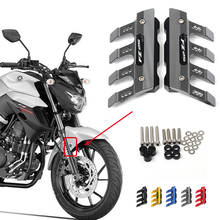 For YAMAHA FZ-25 FZ25 FZ 25 Motorcycle Mudguard Side Protection Mount Shock Absorber Front Fender Cover Anti-fall Slider 2024 - buy cheap