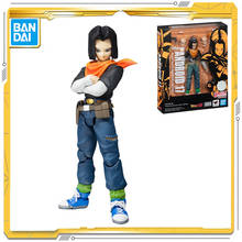 Original Bandai S.H.Figuarts Dragon Ball Cj Android 17 Action Collection Model Toy Anime Toys for Kids 2024 - buy cheap