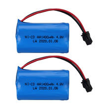 NI-CD AA 1400mah 4.8V Battery For Rc toys Cars Tanks Robots Boats Guns NICD 4.8 v 1400 mah batteries Electric toy battery parts 2024 - buy cheap