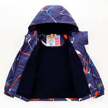 Windproof Waterproof Children Kids Jacket Baby Boys Girls Jackets Outwear Outwear Boys Double-deck Polar Fleece Coats 2024 - buy cheap