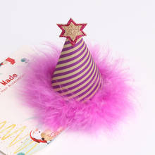 Chapéu de boneco de neve colorido clipes de cabelo decoração festa presentes mini chapéu de natal hairpin headwear para meninas crianças acessórios de cabelo 2024 - compre barato