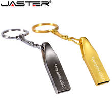 JASTER USB 2.0 new Metal Flash Drive pendrive 4GB 16GB 32GB 64GB memoria usb stick mini gift  drive (1PCS free custom logo) 2024 - buy cheap