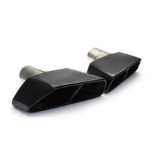 AK MUFFLERTIP For G30 G38 525i 530i Exhaust Tip 304 Stainless Steel Auto Muffler Tip Square mouth Black Silver Tailpipe 2024 - buy cheap