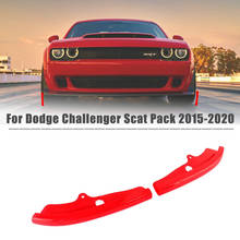 Cubierta protectora de parachoques delantero para Dodge Challenger SRT Scat Pack 2015-2020, difusor, alerón, divisor 2024 - compra barato