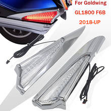 NEW Motorbike Saddlebag Accent Swoop LED Light Case For Honda Goldwing GL1800  F6B 2018 2019 2020 2021 GL 1800 2024 - buy cheap