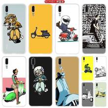 Phone Case For Huawei P50 P40 P10 P20 P30 Lite Pro P Smart Z 2019 2020 Cover Vespa Scooter 2024 - buy cheap