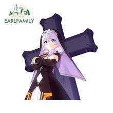 Earlfamily-adesivo de carro 13cm x 11.5cm para honkai impacto 3ª anime, menina, carro, adesivo à prova de arranhões, material de vinil, à prova d'água 2024 - compre barato