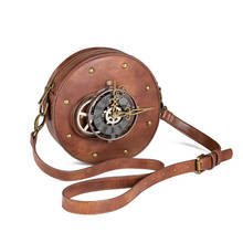 Bolso Steampunk Vintage para hombre y mujer, bolsa de cintura estilo victoriano, gótico, Rock, Retro, T6 2024 - compra barato