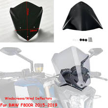 Parabrisas de motocicleta F800R, deflectores de flujo de aire, protector de pantalla de viento, para BMW F800R F 800R F800 R2015 2016 2017 2018 2019 2024 - compra barato