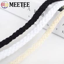 80Meters 5mm 6mm 7mm 100% Cotton Rope Twisted Cords String Woven Thread  DIY Handmade Craft Home Decor Sewing Accessories 2024 - buy cheap