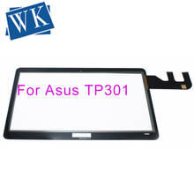 Frete grátis 13.3 screen digitizer substituição do painel de vidro digitador da tela toque portátil para asus tp301 tp301u tp301uj tp301ua TP301UJ-C40 2024 - compre barato