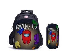 16 InchAmong Us Backpack Children School Bags Boys Girls Daily Travel Backpack Cartoon Mochila School Gifts 2024 - buy cheap