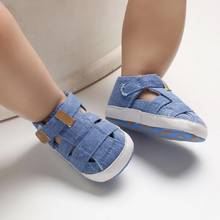 Newborn baby boys fashion summer soft crib shoes children baby boys casual first walker antislip shoes soft sole sneaker shoes 2024 - buy cheap