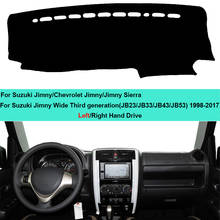 Car Inner Dashboard Cover Dash Mat Carpet Cushion For Suzuki Jimny 1998 - 2007 2008 2009 2010 2011 2012 2013 2014 2015 2016 2017 2024 - buy cheap