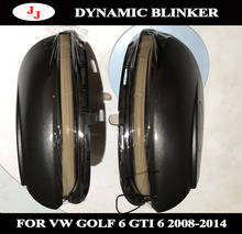 Dynamic Blinker LED Turn Signal Light For Volkswagen VW GOLF 6 VI MK6 GTI R line R20 Touran Side Mirror Indicator Sequential 2024 - buy cheap