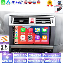 Radio Multimedia con GPS para coche, reproductor de vídeo con Android, WiFi, para Subaru Outback 5, 2014-2018, compatible con cámara 2024 - compra barato