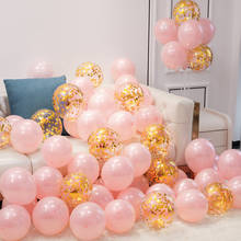 Latex Confetti Balloon Stand New Year Decorations Anniversaire Globos Wedding Ballon Arch Birthday Baloon Gender Reveal Balloons 2024 - buy cheap