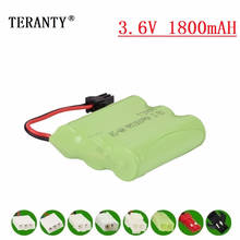 ( M Model ) 3.6v 1800mah NiMH Battery For Rc toy Car Tanks Trains Robot Boat Gun Ni-MH AA 700mah 3.6v Rechargeable Battery 1Pcs 2024 - buy cheap