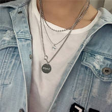 Fashion personality necklace pendant tide section multilayer bead necklace chain hot sale 2024 - buy cheap