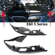 Pair L+R Upper Headlight Lens Shell Cover Seal Gasket for -BMW E60 5-Series 2004-2010 63126934511 63126934512 2024 - buy cheap