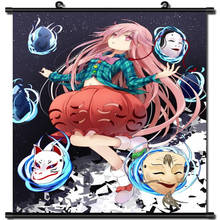 Japanese Anime TouHou Project Hopeless Masquerade Hata no Kokoro Home Decor Wall Scroll Poster Decorative Pictures 2024 - buy cheap