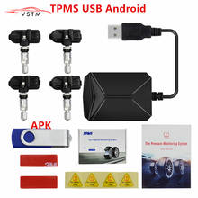 TPMS 4 sensors tire pressure monitor navigation tire pressure monitoring alarm system transmission 2024 - buy cheap