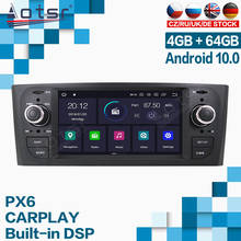 Radio con GPS para coche, reproductor Multimedia con Android, pantalla, Carplay, unidad estéreo, para Fiat Grande Punto Linea 2006 - 2012 2024 - compra barato