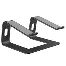 Suporte do portátil de alumínio para mesa compatível para mac macbook pro suporte portátil elevador ergonômico riser metal para 10 a 15.6 Polegada 2024 - compre barato