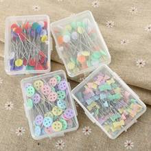Hot Sale 100pcs/bag Pins Mixed Colors Sewing Patchwork Pins Flower Head Pins Sewing Tool Needle Arts Sewing Accessories 4style 2024 - buy cheap