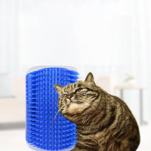 Cats Corner Massage Comb Grooming Brush Tool For Kitten Cat Self Groomer With Catnip Pouch Pet Grooming Clean Supplies 2024 - buy cheap