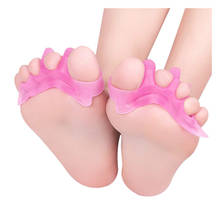 2pcs=1pair Hallux Valgus Toe Corrector Bones Overlapping Gel Silicone Toes Separators Foot Protector Toes Separator Manicure 2024 - buy cheap
