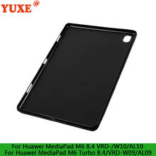 Tablet Case For Huawei MediaPad M3 M5 M6 Turbo 8.4 inch BTV-W09 SHT-W09 VRD-W09 W10 AL09Funda Back TPU Silicone Anti-Drop Cover 2024 - buy cheap