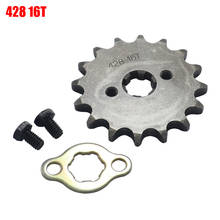 428 16T Tooth 17mm 20mm Front Engine Sprocket for Stomp YCF Upower Dirt Pit Bike ATV Quad Go Kart Moped Buggy Scooter Motorcycle 2024 - buy cheap